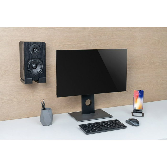 Gembird WM-SB-01 Soporte de Pared para Barra de Sonido Negro