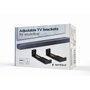Gembird WM-SB-01 Soporte de Pared para Barra de Sonido Negro