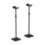 Aisens Soporte Universal de Suelo Giratorio e Inclinable para Altavoces SPK09U-429, Negro