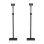 Aisens Soporte Universal de Suelo Giratorio e Inclinable para Altavoces SPK09U-429, Negro