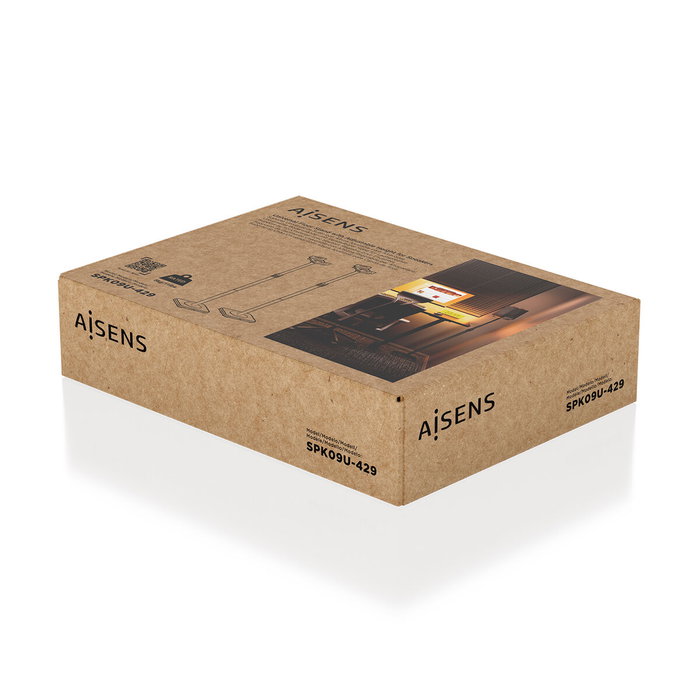 Aisens Soporte Universal de Suelo Giratorio e Inclinable para Altavoces SPK09U-429, Negro Aisens Soporte Universal de Suelo Giratorio e Inclinable para Altavoces SPK09U-429, Negro