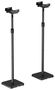 Aisens Soporte Universal de Suelo Giratorio e Inclinable para Altavoces SPK09U-429, Negro