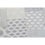 DKD Home Decor Colcha Patchwork Beige y Gris 180x260x1 cm