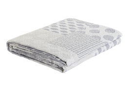 DKD Home Decor Colcha Patchwork Beige Gris 260 x 1 x 180 cm para Cama de 90 a 150 cm