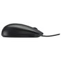 HP Ratón óptico USB con cable de 2,9 m Negro