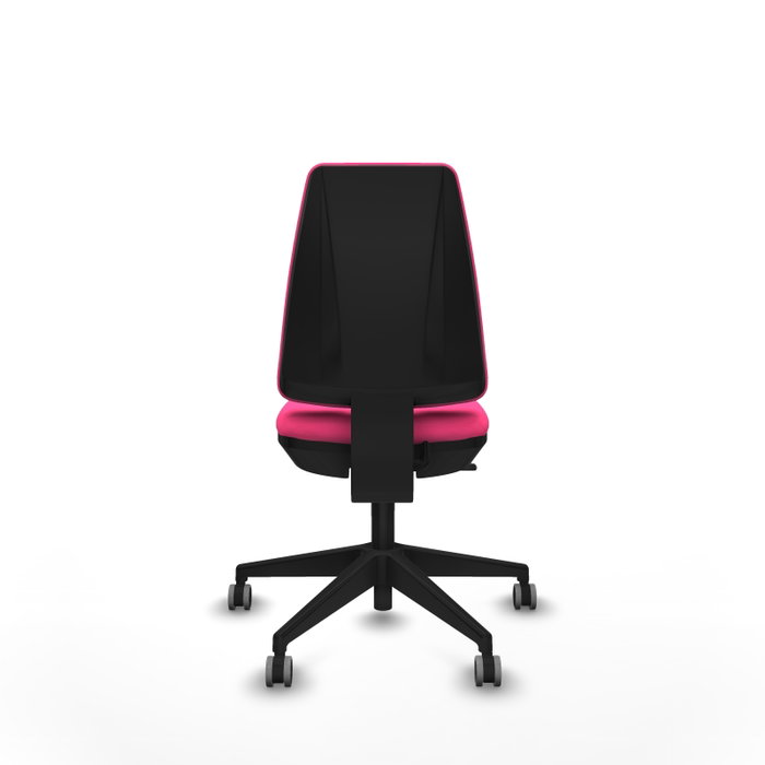 PIQUERAS Y CRESPO Silla de oficina Elche Rosa sin brazos