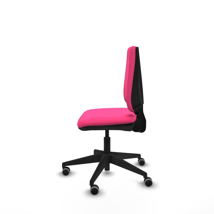 PIQUERAS Y CRESPO Silla de oficina Elche Rosa sin brazos