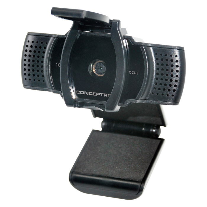 Conceptronic AMDIS06B Webcam USB 2.0 Full HD 1080P/30Hz, 72° Ángulo de Visión, Autoenfoque, Micrófono Integrado, Plug and Play Conceptronic AMDIS06B Webcam USB 2.0 Full HD 1080P/30Hz, 72° Ángulo de Visión, Autoenfoque, Micrófono Integrado, Plug and Play