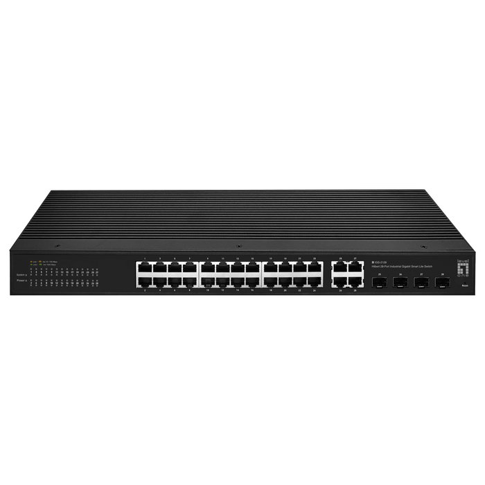 Level One IGS-2128 Switch Gestionado de 28 Puertos (24x RJ-45, 4x SFP/RJ-45 Combo) inevitable Level One IGS-2128 Switch Gestionado de 28 Puertos (24x RJ-45, 4x SFP/RJ-45 Combo) inevitable
