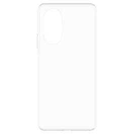 Just in Case Funda Silicona TPU Transparente para Oppo A58 4G - Protección Flexible con Aberturas Precisas