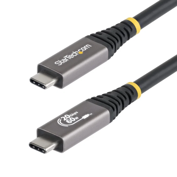 StarTech Cable USB4 USB-C de 3m, 20Gbps, 60W, Negro StarTech Cable USB4 USB-C de 3m, 20Gbps, 60W, Negro