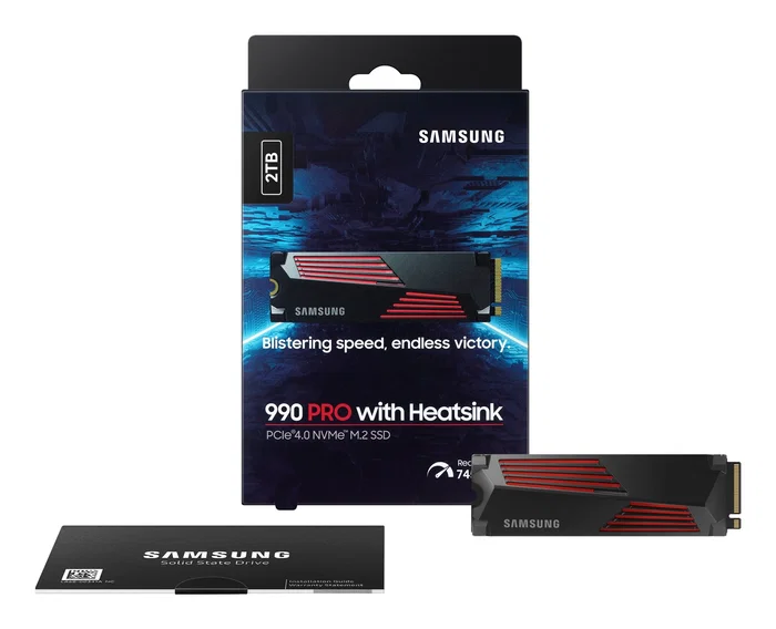 Samsung 990 PRO Heatsink 2 TB M.2 NVMe PCIe 4.0