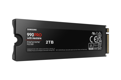 Samsung 990 PRO Heatsink 2 TB M.2 NVMe PCIe 4.0