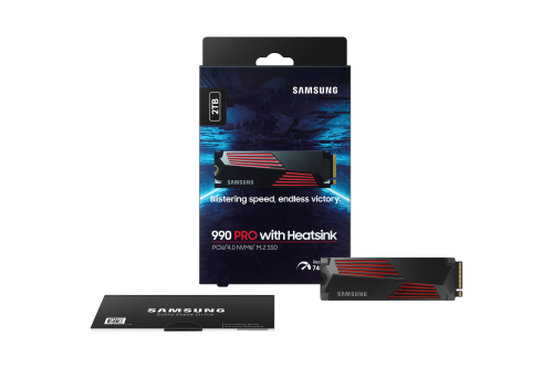 Samsung 990 PRO Heatsink 2 TB M.2 NVMe PCIe 4.0