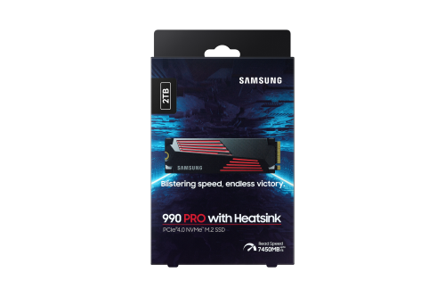 Samsung 990 PRO Heatsink 2 TB M.2 NVMe PCIe 4.0