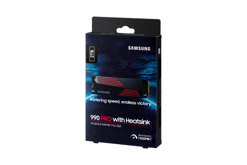 Samsung 990 PRO Heatsink 2 TB M.2 NVMe PCIe 4.0
