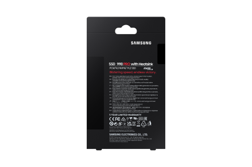 Samsung 990 PRO Heatsink 2 TB M.2 NVMe PCIe 4.0