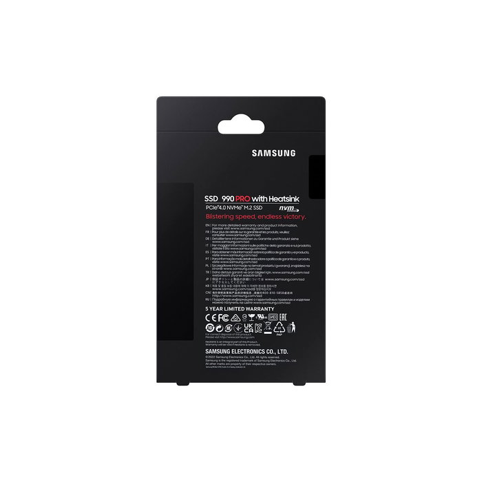 Samsung 990 PRO Heatsink 2 TB M.2 NVMe PCIe 4.0