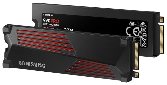 Samsung 990 PRO Heatsink 2 TB M.2 NVMe PCIe 4.0