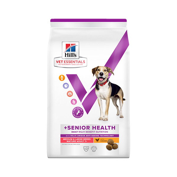 Hill's VE Canine Mature Adult Senior Med/Grand Pollo 10kg Hill's VE Canine Mature Adult Senior Med/Grand Pollo 10kg