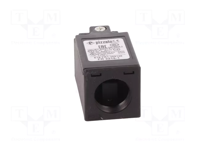 PIZZATO ELETTRICA Interruptor de fin de carrera FR 2215-M2R28 con roldana de acero Ø12mm