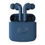 Fresh'N Rebel Auriculares Intrauditivos Inalámbricos Twins Fuse con Estuche de Carga, 30h Autonomía, Control Táctil, Almohadillas Blandas, Azul Acero