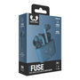 Fresh'N Rebel Auriculares Intrauditivos Inalámbricos Twins Fuse con Estuche de Carga, 30h Autonomía, Control Táctil, Almohadillas Blandas, Azul Acero