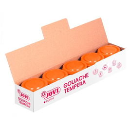 Jovi Témpera Escolar Estuche 5 Botes Naranja De 35 mL