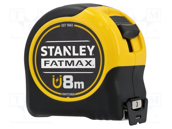 Stanley Flexómetro Magnético de 8m x 32mm con Recubrimiento Mylar