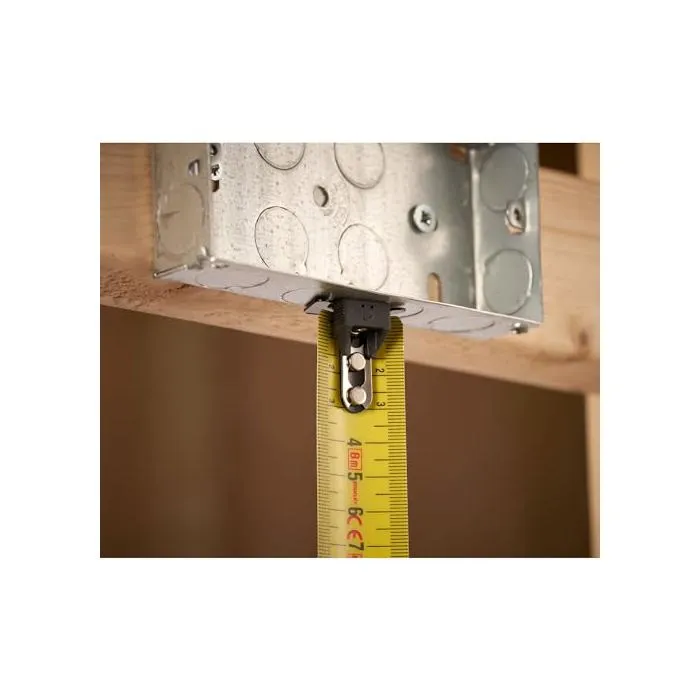 Stanley Flexómetro Magnético de 8m x 32mm con Recubrimiento Mylar Stanley Flexómetro Magnético de 8m x 32mm con Recubrimiento Mylar