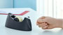 Tesa Easy Cut® CURVE Negro con cinta Tesafilm®