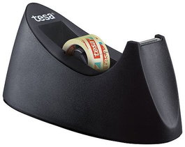 Tesa Easy Cut® CURVE Negro con cinta Tesafilm®