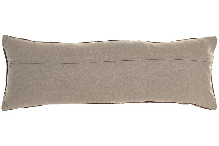 DKD Home Decor Cojin Boho Kilim Lana Yute Multicolor 85 x 30 cm (2 Unidades)