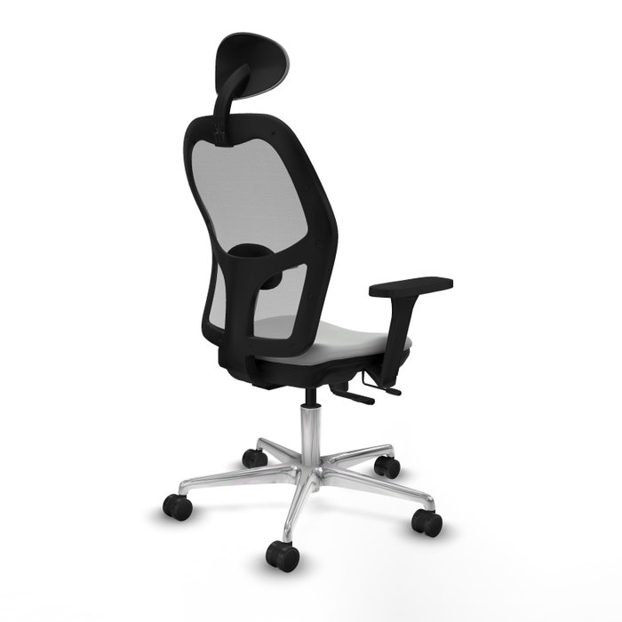 PIQUERAS Y CRESPO Silla de oficina Jorquera Gris con mecanismo Sincro/Traslack PIQUERAS Y CRESPO Silla de oficina Jorquera Gris con mecanismo Sincro/Traslack