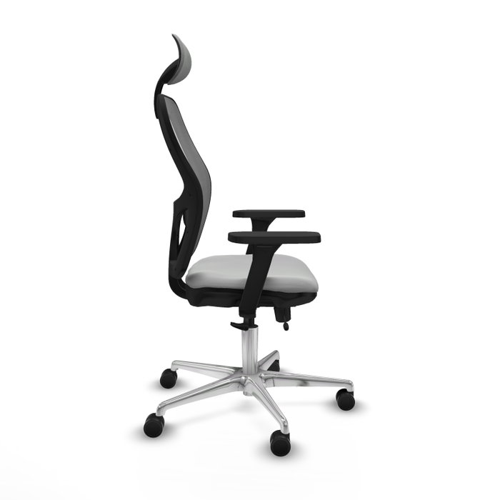 PIQUERAS Y CRESPO Silla de oficina Jorquera Gris con mecanismo Sincro/Traslack PIQUERAS Y CRESPO Silla de oficina Jorquera Gris con mecanismo Sincro/Traslack