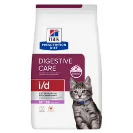 Hill's Prescription Diet i/d Digestive Care Kitten Pollo 1.5 kg - Alimento Húmedo para Gatitos
