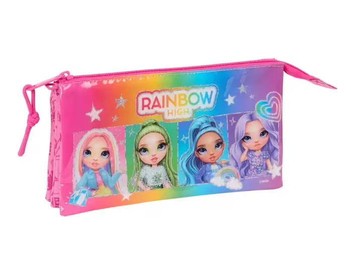 Safta Portatodo Triple Rainbow High Shine