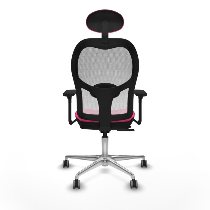 PIQUERAS Y CRESPO Silla de oficina Jorquera Rosa y Blanco PIQUERAS Y CRESPO Silla de oficina Jorquera Rosa y Blanco