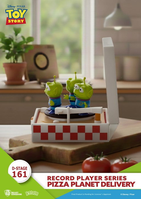 Beast Kingdom Toys Figura Toy Story Record Player Series Pizza Planet Delivery 12 cm