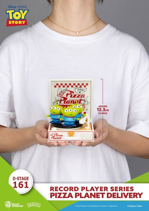 Beast Kingdom Toys Figura Toy Story Record Player Series Pizza Planet Delivery 12 cm