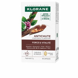 Klorane A La Quinina Anticaída Complemento Alimenticio Fuerza & Vitalidad 90 unidades