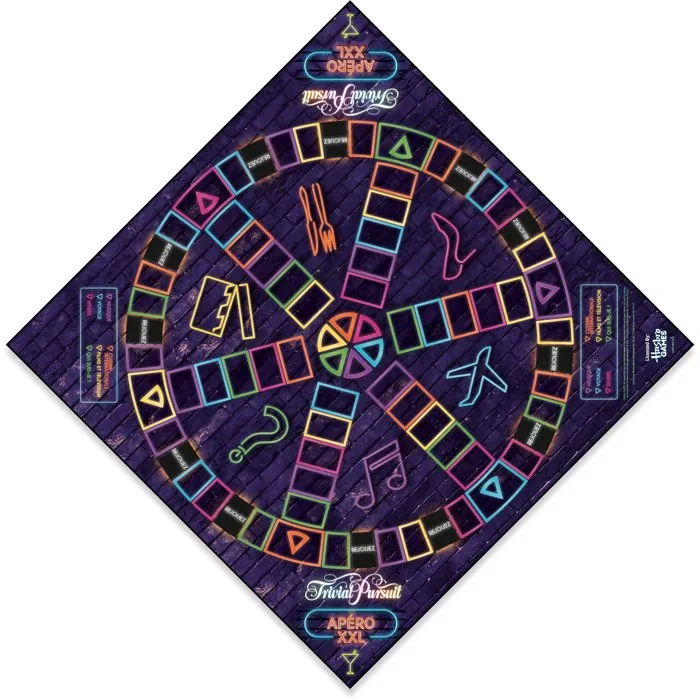 Winning Moves Trivial Pursuit XXL Happy Hour - Juego de Mesa - Mínimo 2 Jugadores - Mayores de 16 años