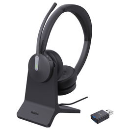 Yealink WH64 Hybrid Dual DECT Auriculares Inalámbricos con Base de Carga para Microsoft Teams