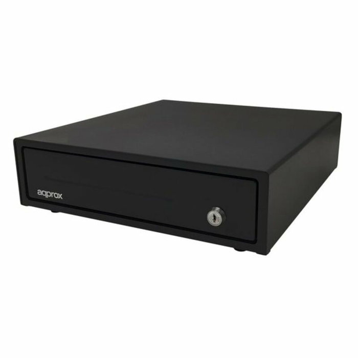 Approx Cajón Portamonedas APPCASH33 Negro Approx Cajón Portamonedas APPCASH33 Negro