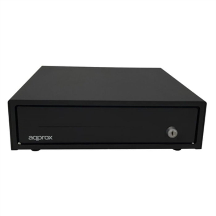 Approx Cajón Portamonedas APPCASH33 Negro Approx Cajón Portamonedas APPCASH33 Negro