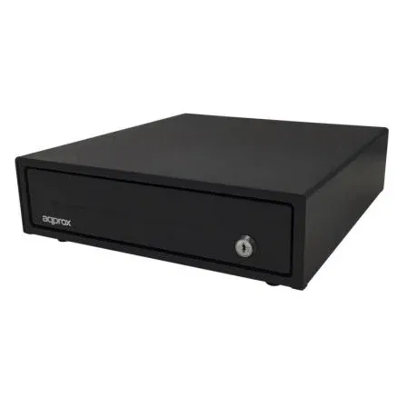 Approx Cajón Portamonedas appCASH33 Manual y Automático Negro