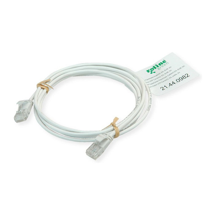 ROLINE GREEN 21.44.3926 Patchkabel Cat.6A U/UTP Amarillo 3 m