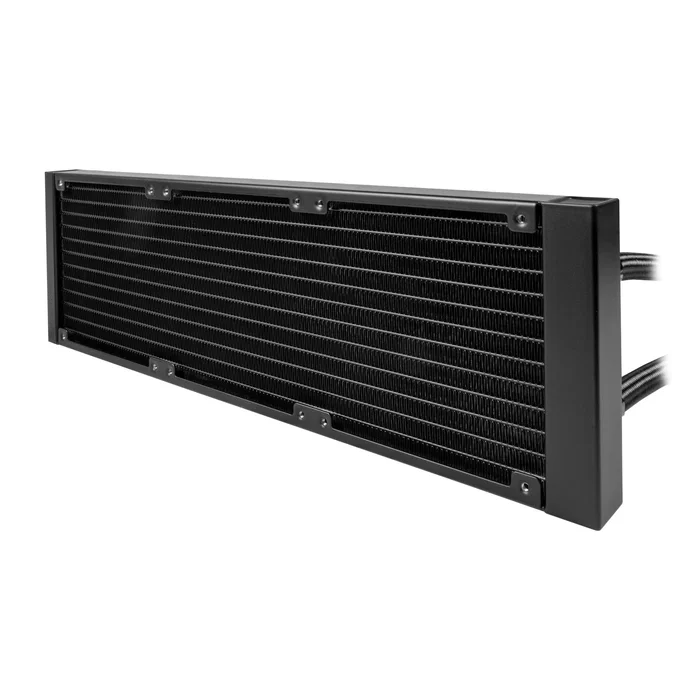 Unykach AquaStorm 360 Kit Refrigeración Líquida CPU AIO - 360mm Radiador, 3 Ventiladores 120mm RGB, Display Temperatura, Compatible con Intel y AMD