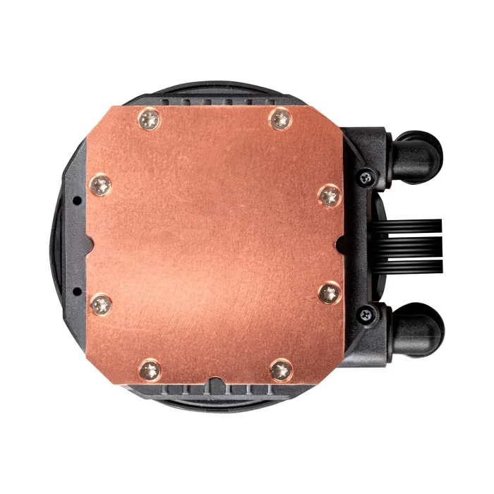 Unykach AquaStorm 360 Kit Refrigeración Líquida CPU AIO - 360mm Radiador, 3 Ventiladores 120mm RGB, Display Temperatura, Compatible con Intel y AMD