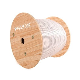 Phasak Bobina de cable gris AWG23 305m Cat.6
